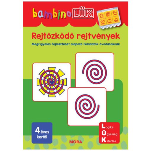 Bambino LÜK - Rejtőzködő rejtvények - Megfigyelés fejlesztését alapozó feladatok óvodásoknak