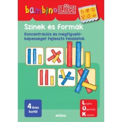   Bambino LÜK - színek és formák - Koncentrációs és megfigyelőképességet fejlesztő feladatok