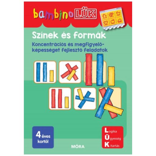 Bambino LÜK - színek és formák - Koncentrációs és megfigyelőképességet fejlesztő feladatok