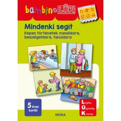   Bambino LÜK - Mindenki segít - Képes történetek mesélésére, beszélgetésre, tanulásra