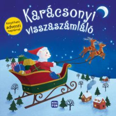   Karácsonyi visszaszámláló - Kinyitható adventi naptárral