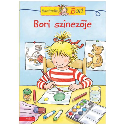 Bori színezője - Barátnőm, Bori foglalkoztató