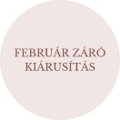 Február záró kiárusítás