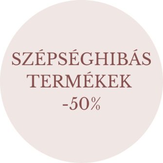 Szépséghibás termékek -50%